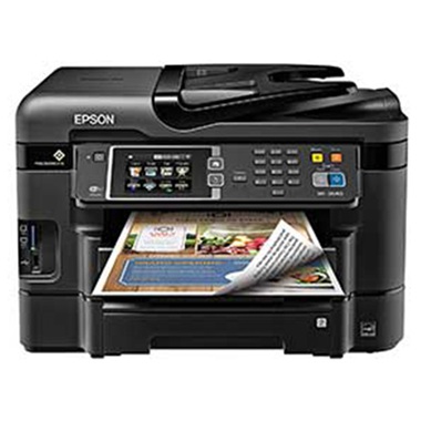 Epson Workforce WF-3640 Wireless Color All-in-One Inkjet Printer